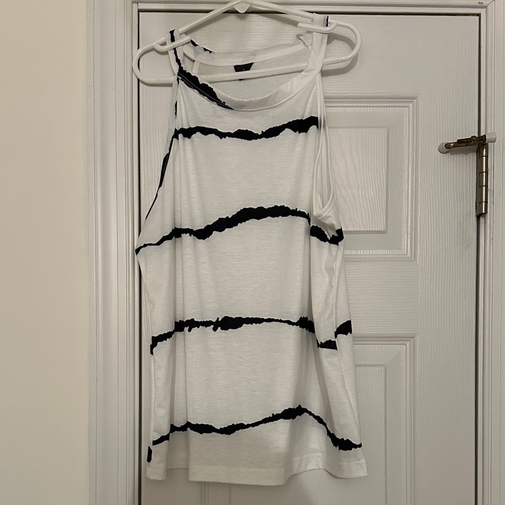 Striped Sleeveless Top